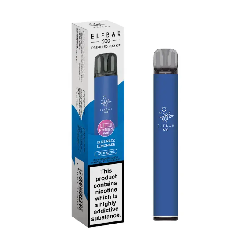 Blue Razz Lemonade Elf Bar 600 Prefilled Pod Kit